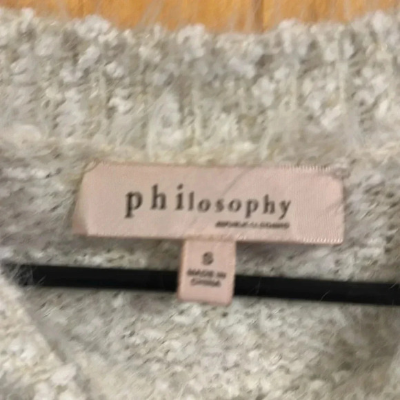 Eyelash fringe sweater White/Off White color - Picture 2 of 4